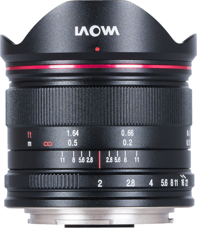 Aparate foto - Obiectiv Laowa 7.5mm f/2 (Lightweight) Lens montura MFT / Black