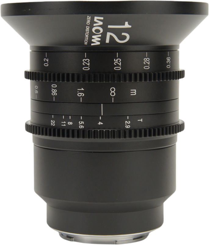 TV, Audio-Video & Foto - Obiectiv cinematic Laowa 12mm T2.9 Zero-D Cine Lens, Montura, Sony FE