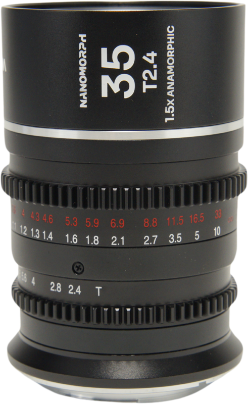TV, Audio-Video & Foto - Obiectiv cinematic Laowa Nanomorph 35mm T2.4 1.5X S35, Silver, Montura Canon RF