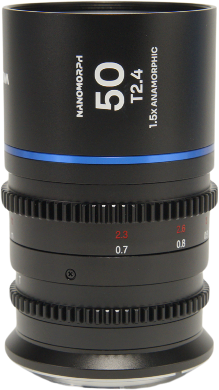 TV, Audio-Video & Foto - Obiectiv cinematic Laowa Nanomorph 50mm T2.4 1.5X S35, Blue, Montura Nikon Z