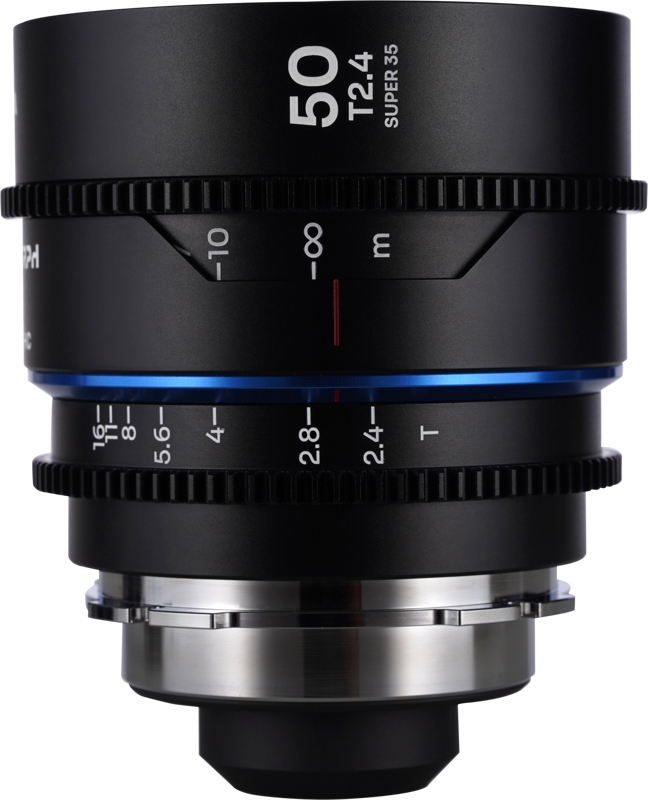 TV, Audio-Video & Foto - Obiectiv cinematic Laowa Nanomorph 50mm T2.4 1.5X S35, Blue, Montura Arri PL/Canon EF