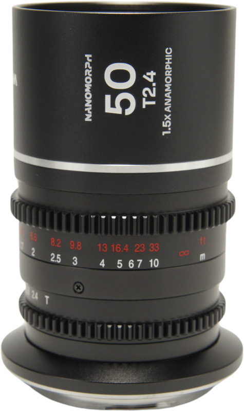 TV, Audio-Video & Foto - Obiectiv cinematic Laowa Nanomorph 50mm T2.4 1.5X S35, Silver, Montura DL