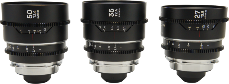 TV, Audio-Video & Foto - Set 3 obiective cinematice Laowa Nanomorph S35 Prime 27mm, 35mm, 50mm, Silver , Montura  Arri PL/Canon EF