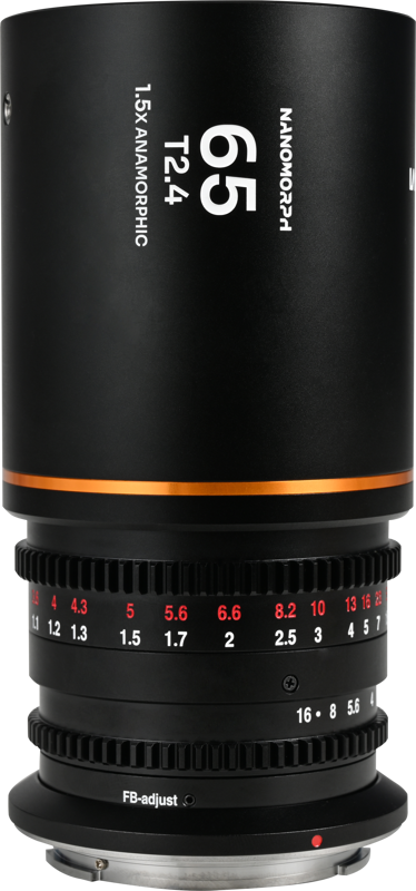 Obiectiv cinematic Laowa Nanomorph 65mm T2.4 1.5X S35, Amber, Montura Fuji X [1]