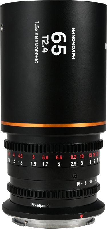 Obiectiv cinematic Laowa Nanomorph 65mm T2.4 1.5X S35, Amber, Montura Nikon Z [1]