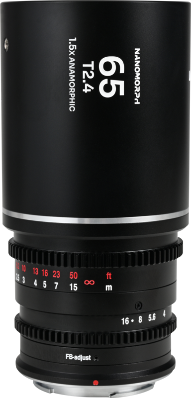Obiectiv cinematic Laowa Nanomorph 65mm T2.4 1.5X S35, Silver, Montura Fuji X [1]