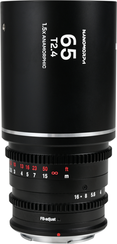 Obiectiv cinematic Laowa Nanomorph 65mm T2.4 1.5X S35, Silver, Montura Nikon Z [1]