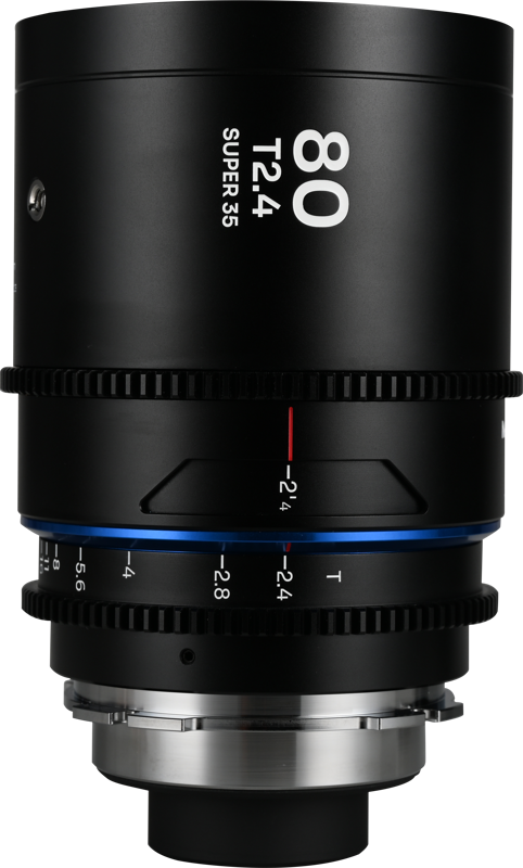 TV, Audio-Video & Foto - Obiectiv cinematic Laowa Nanomorph 80mm T2.4 1.5X S35, Blue, Montura Arri PL/Canon EF