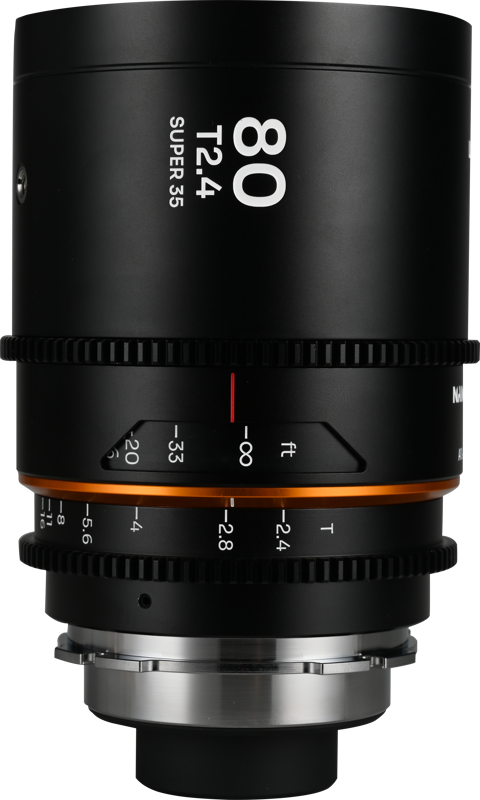 TV, Audio-Video & Foto - Obiectiv cinematic Laowa Nanomorph 80mm T2.4 1.5X S35, Amber, Montura Arri PL/Canon EF