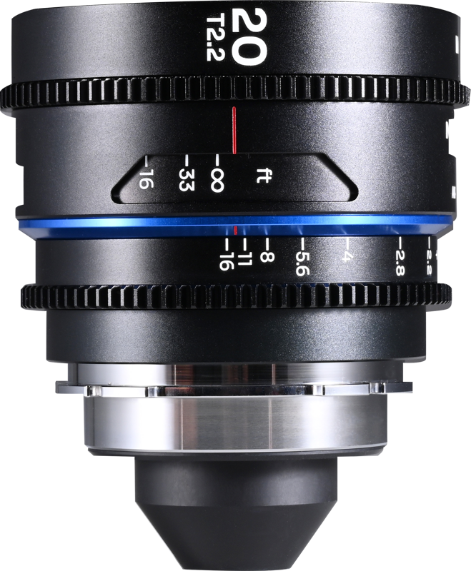 TV, Audio-Video & Foto - Obiectiv cinematic Laowa Nanomorph 20mm T2.2 1.5X MFT, Blue, Montura PL