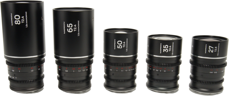 TV, Audio-Video & Foto - Set 5 obiective cinematice Laowa Nanomorph S35 Prime 27+35+50+65+80mm Silver, Montura Sony E