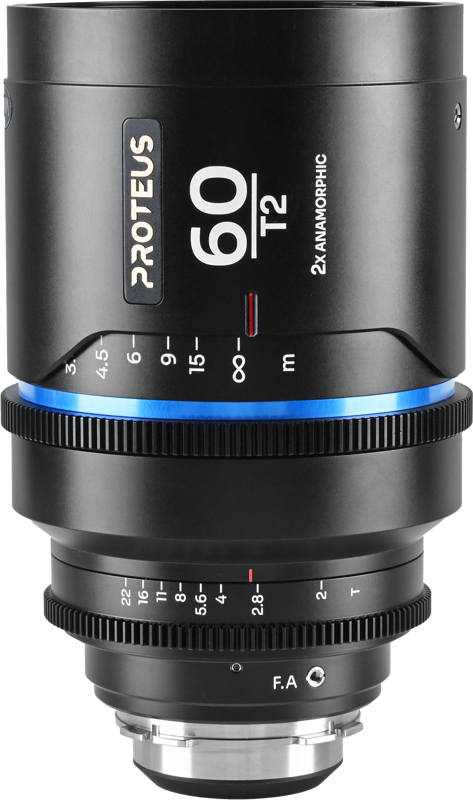 TV, Audio-Video & Foto - Obiectiv cinematic Laowa Proteus 2X Anamorphic 60mm T2, Blue, Montura Arri PL/Canon EF