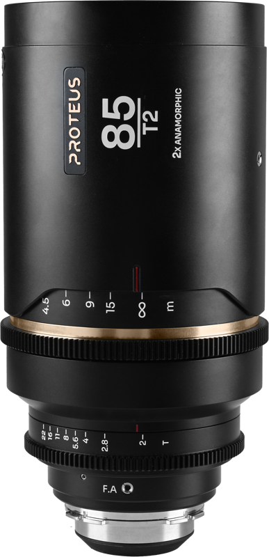 TV, Audio-Video & Foto - Obiectiv cinematic Laowa Proteus 2X Anamorphic 85mm T2, Amber, Montura Arri PL/Canon EF