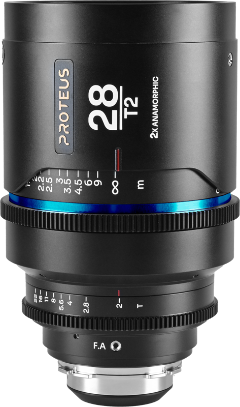 TV, Audio-Video & Foto - Obiectiv cinematic Laowa Proteus 2X Anamorphic 28mm T2, Blue, Montura Arri PL/Canon EF