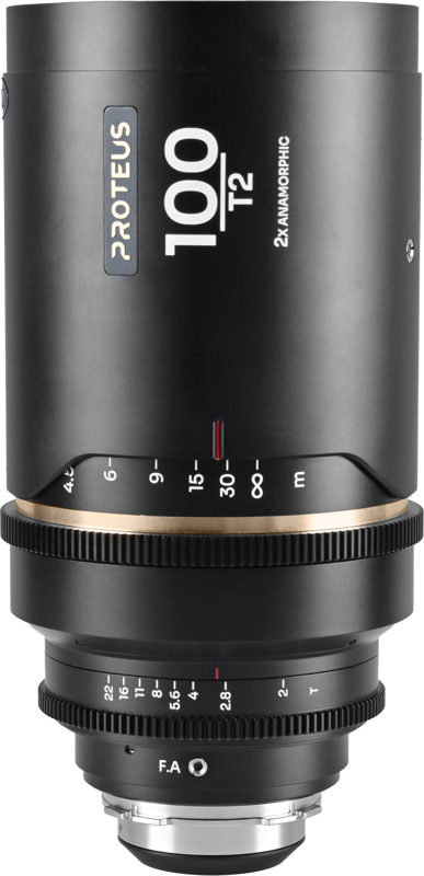 TV, Audio-Video & Foto - Obiectiv cinematic Laowa Proteus 2X Anamorphic 100mm T2, Amber, Montura Arri PL/Canon EF