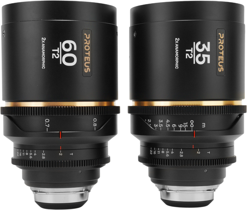 TV, Audio-Video & Foto - Set 2 obiective Laowa Proteus 2X Anamorphic, Set A (35mm, 60mm), Amber, Montura Arri PL/Canon EF