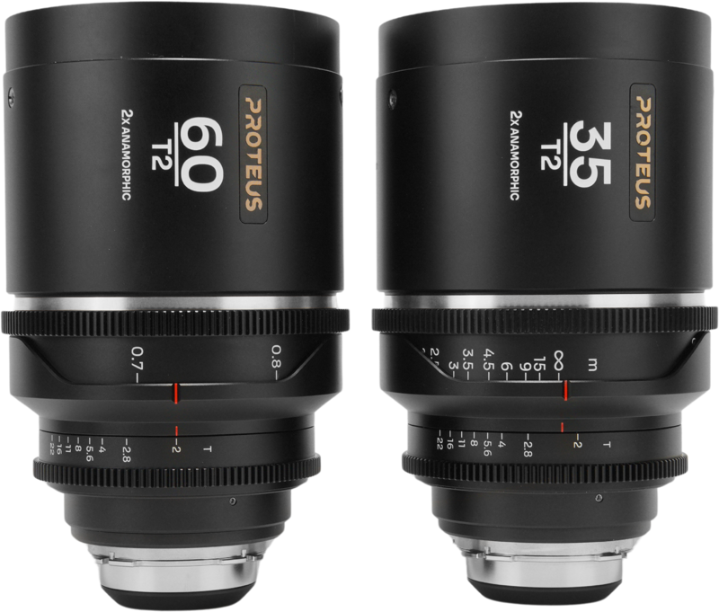TV, Audio-Video & Foto - Set 2 obiective Laowa Proteus 2X Anamorphic, Set A (35mm, 60mm), Silver, Montura Arri PL/Canon EF