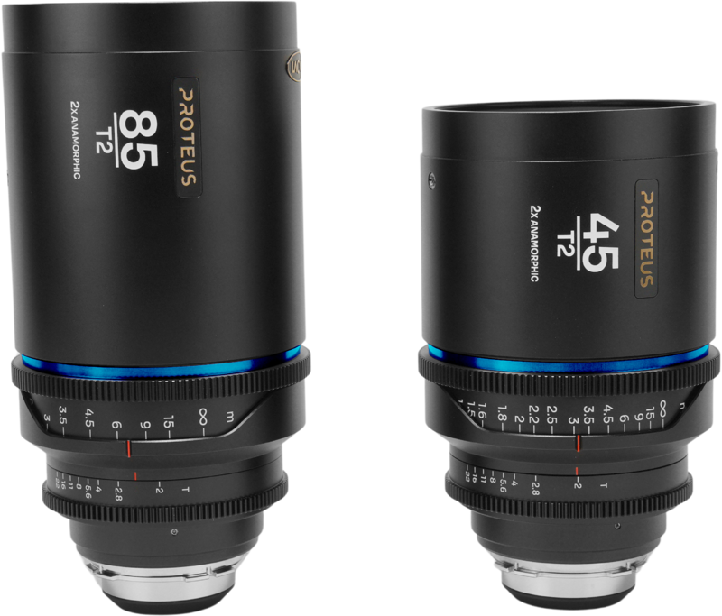 TV, Audio-Video & Foto - Set 2 obiective Laowa Proteus 2X Anamorphic, Set B (45mm, 85mm), Blue, Montura Arri PL/Canon EF
