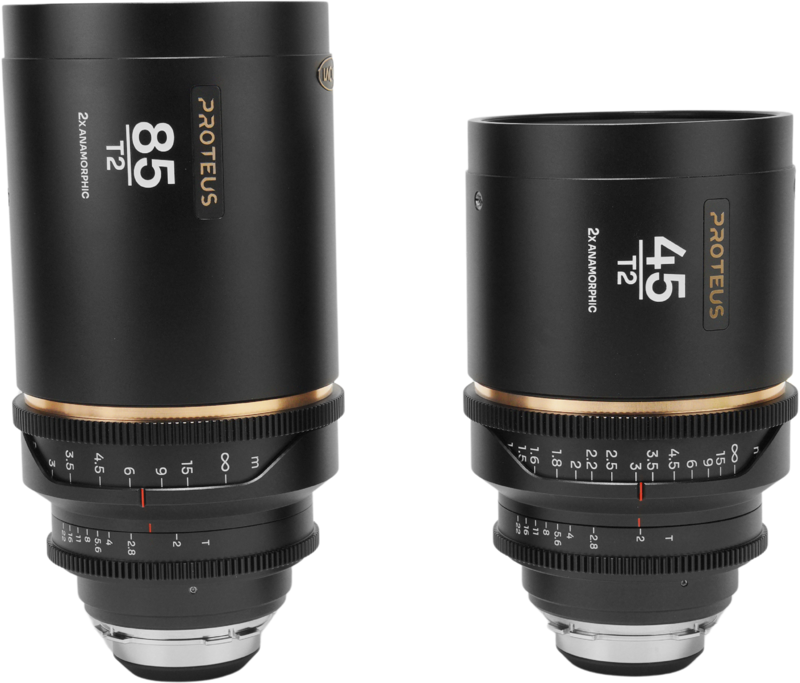TV, Audio-Video & Foto - Set 2 obiective Laowa Proteus 2X Anamorphic, Set B (45mm, 85mm), Amber, Montura Arri PL/Canon EF