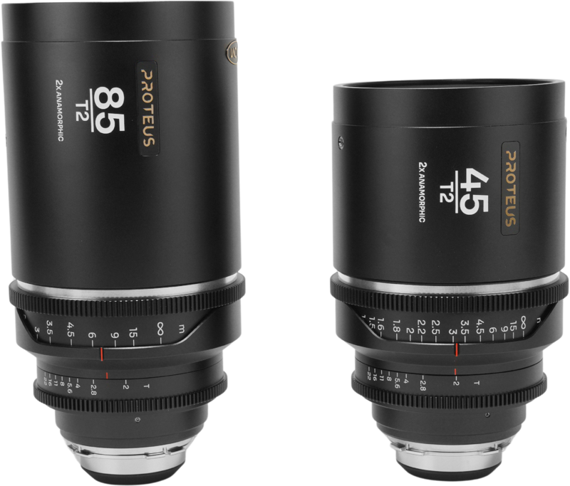 TV, Audio-Video & Foto - Set 2 obiective Laowa Proteus 2X Anamorphi, Set B (45mm, 85mm), Silver, Montura Arri PL/Canon EF