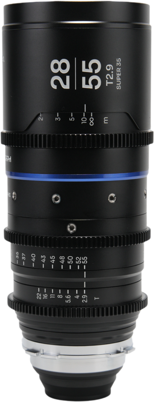TV, Audio-Video & Foto - Obiectiv cinematic Laowa Nanomorph Zoom 28-55mm T2.9 1.5X S35, Blue, Montura Arri PL