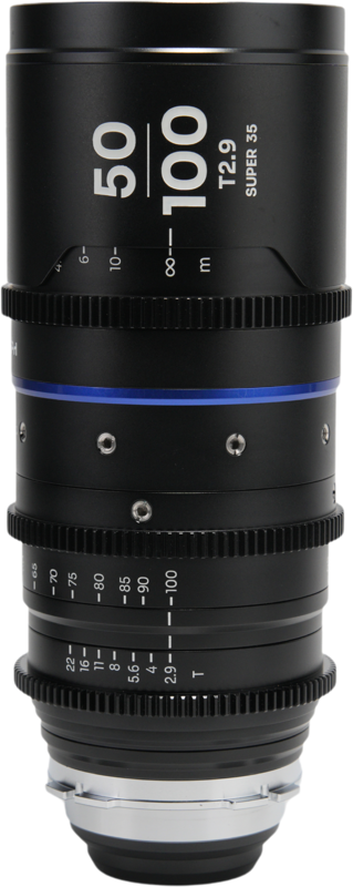 TV, Audio-Video & Foto - Obiectiv cinematic Laowa Nanomorph Zoom 50-100mm T2.9 1.5X S35, Blue, Montura Arri PL