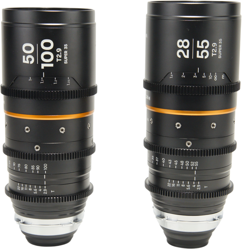 TV, Audio-Video & Foto - Obiectiv cinematic Laowa Nanomorph S35 Zoom 2-Lens Bundle  (28-55mm, 50-100mm), Amber, Montura Arri PL