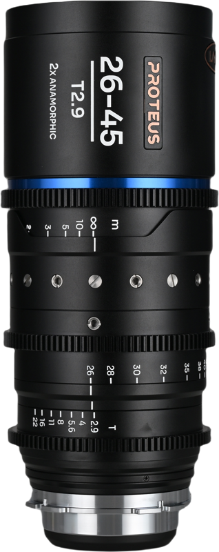 TV, Audio-Video & Foto - Obiectiv cinematic Laowa Proteus Zoom 2X Anamorphic 26-45mm T2.9, Blue, Montura Arri PL/Canon EF