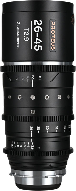 TV, Audio-Video & Foto - Obiectiv cinematic Laowa Proteus Zoom 2X Anamorphic 26-45mm T2.9, Silver, Montura Arri PL/Canon EF