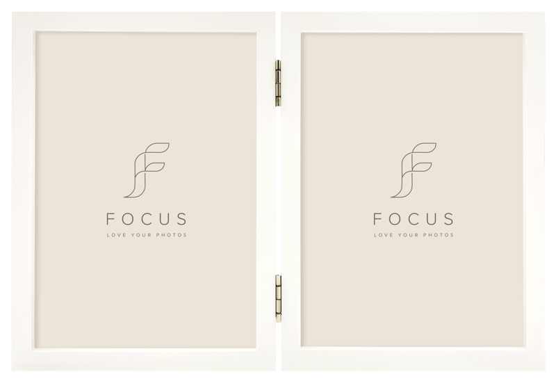 Rame si albume foto - Rama Focus Willow White Double 13x18