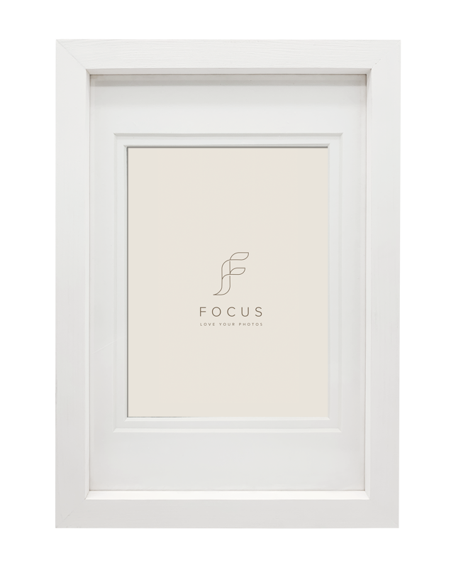 Rame si albume foto - Rama Focus Dahlia White 40x60/PP 30x45