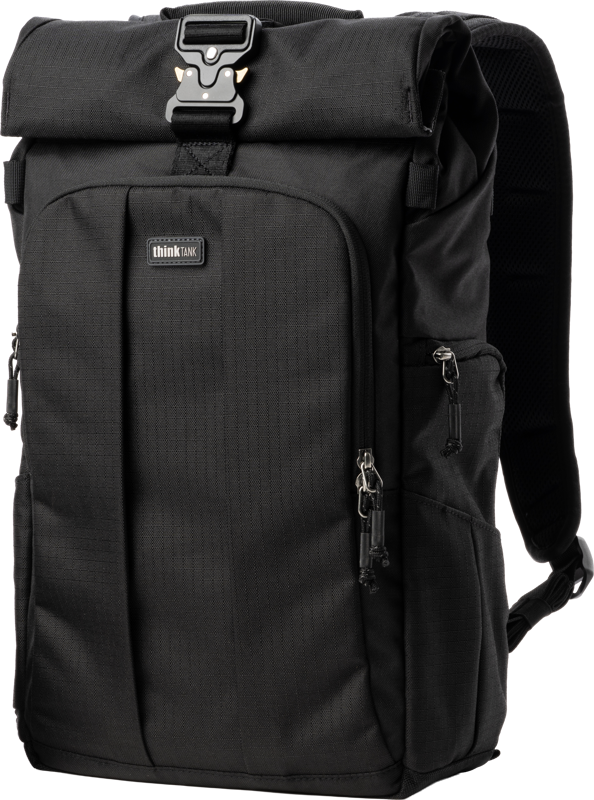 Genti foto - Rucsac Think Tank FocusPoint 22L I Hybrid RollTop I Asphalt Black
