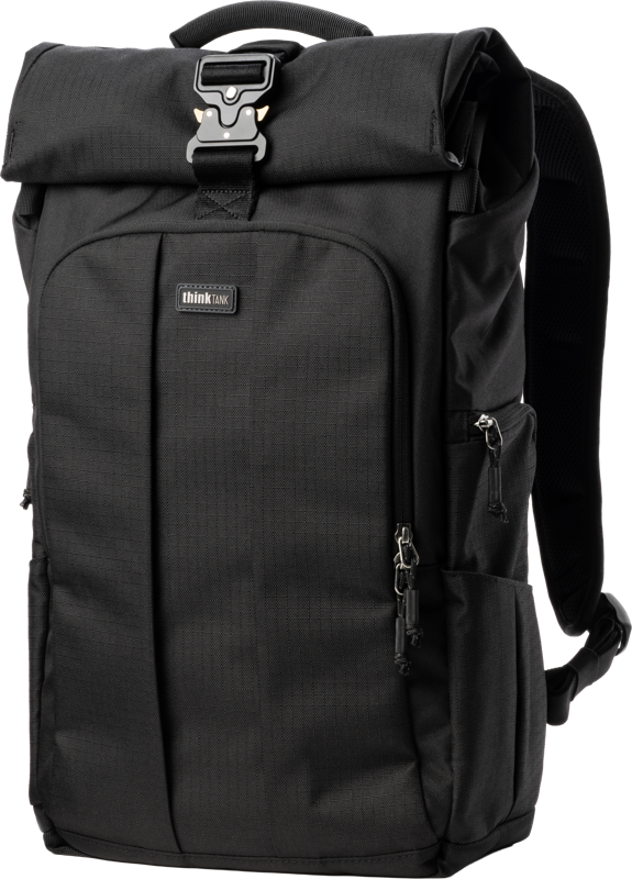 Genti foto - Rucsac Think Tank FocusPoint 30L I Hybrid RollTop I Asphalt Black