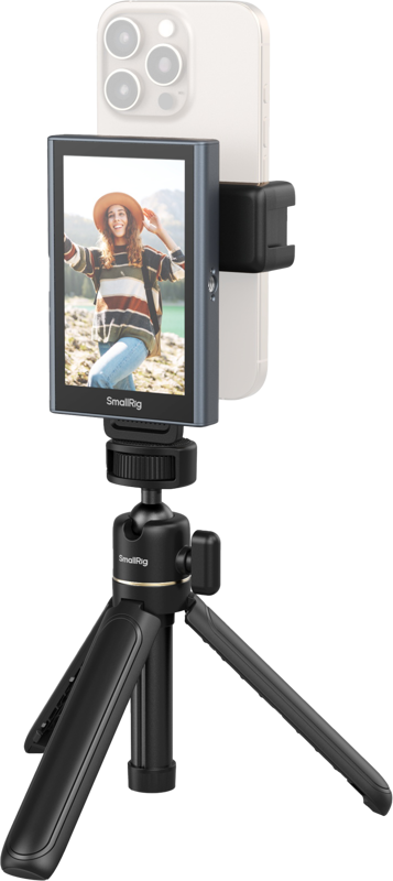 Laptop, Tablete & Telefoane - Kit vlog monitorizare video SmallRig 4851 pentru telefon