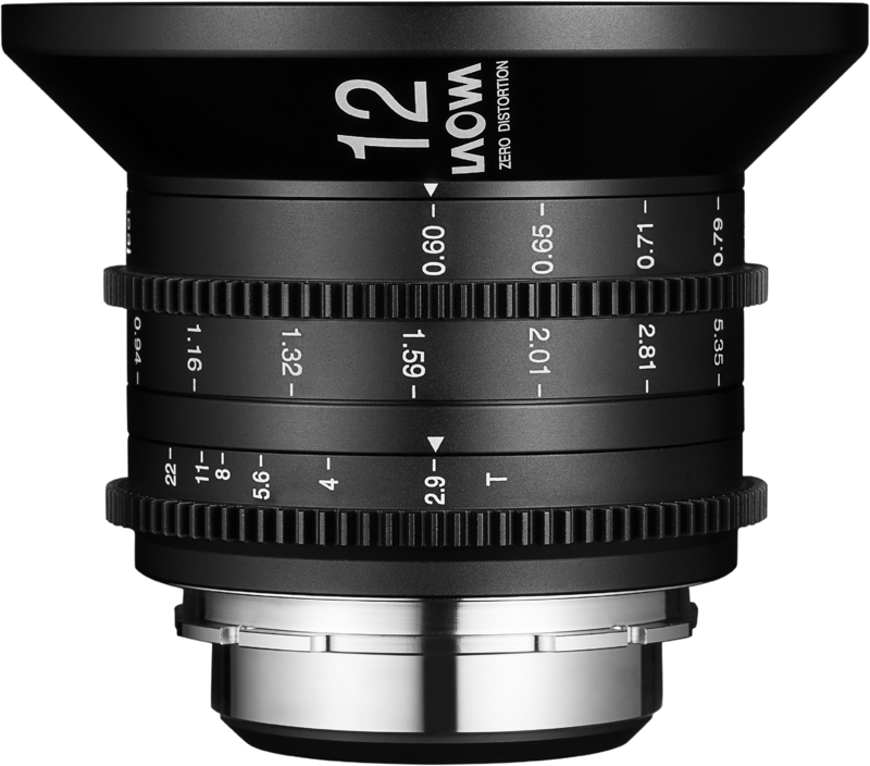 TV, Audio-Video & Foto - Obiectiv cinematic Laowa 12mm T2.9 Zero-D Cine Lens, Montura, Arri PL (Feet)