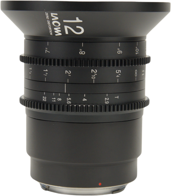 TV, Audio-Video & Foto - Obiectiv cinematic Laowa 12mm T2.9 Zero-D Cine Lens, Montura, Canon RF (feet)