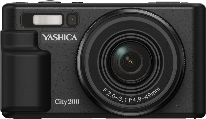 TV, Audio-Video & Foto - Aparat Foto Compact YASHICA City 200, Negru