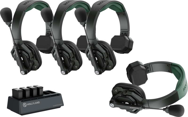 TV, Audio-Video & Foto - Sistem intercom 4 persoane Hollyland Solidcom SE Pro, anulare zgomot