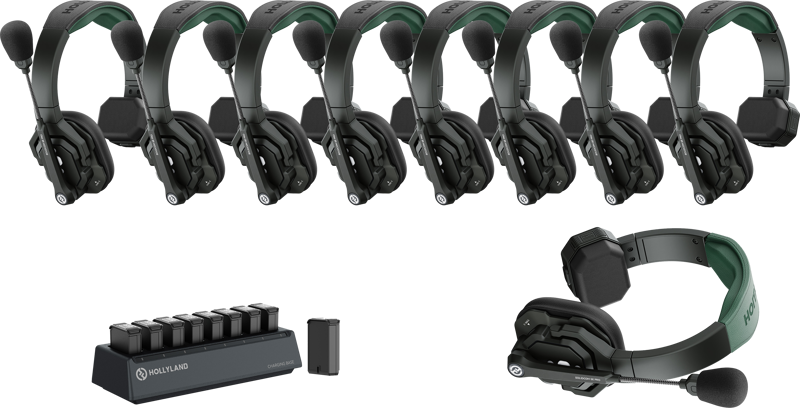 Sisteme intercom - Sistem intercom 9 persoane Hollyland Solidcom SE Pro, anulare zgomot