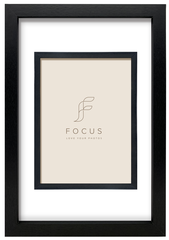 Rame si albume foto - Rama Focus Marigold Black 20x30/15x20