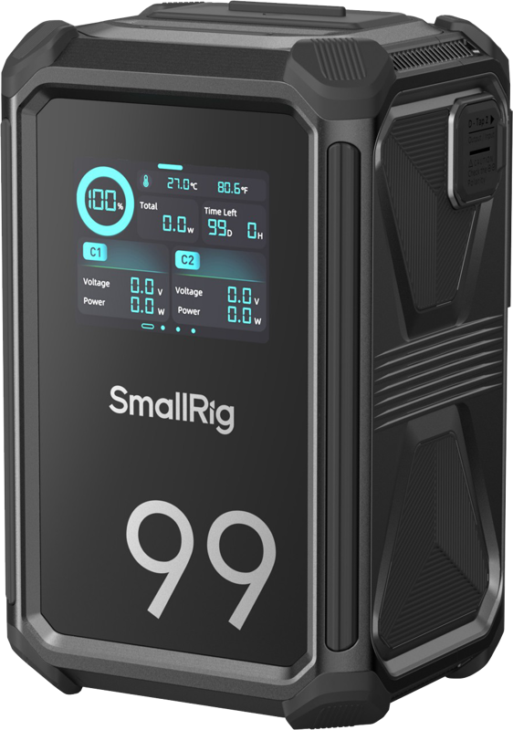 Echipamente de studio - Baterie V-Mount SmallRig 4984 X-Touch Smart triplu protejata X99