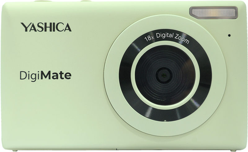 TV, Audio-Video & Foto - Aparat Foto Compact YASHICA DigiMate, Verde
