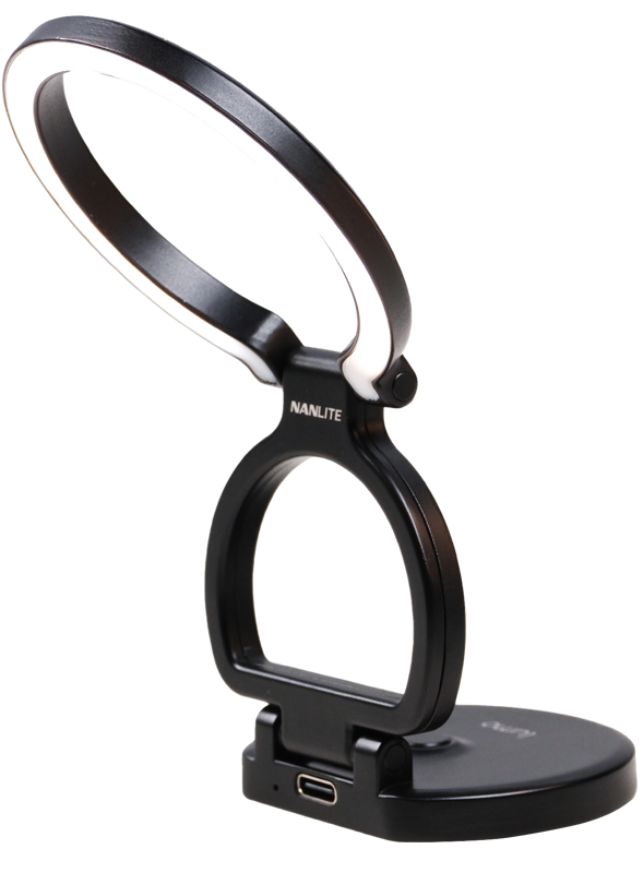 Lampi LED pentru studio - Ring Light Nanlite Lumo, Negru