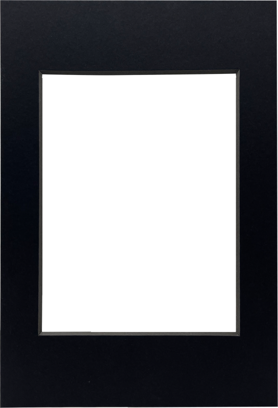 TV, Audio-Video & Foto - Passepartout Focus Black w. black core 50x70/40x50