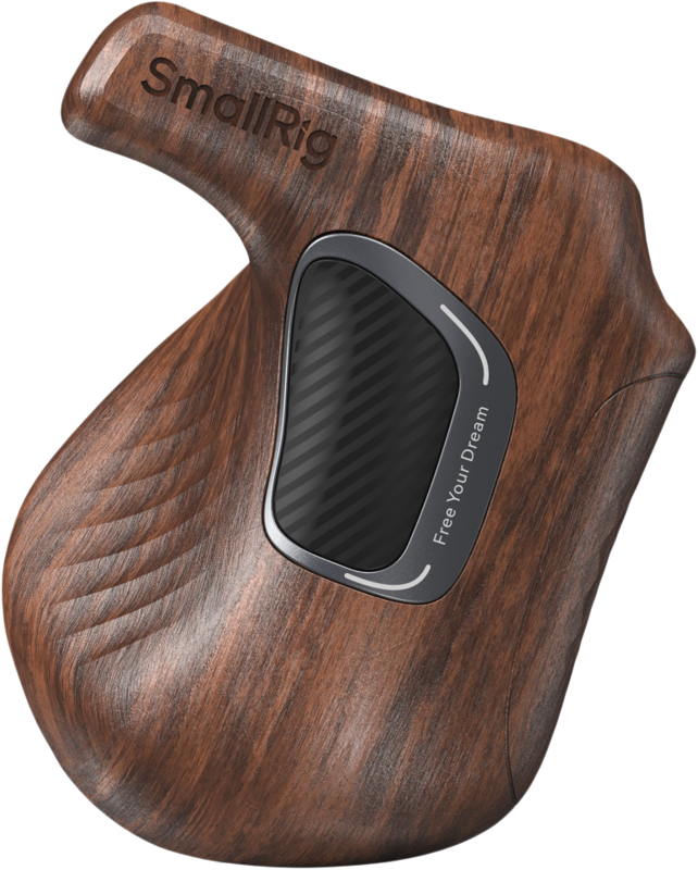 TV, Audio-Video & Foto - Maner din lemn cu clema NATO pe partea dreapta SmallRig 5192 ImageGrip Series