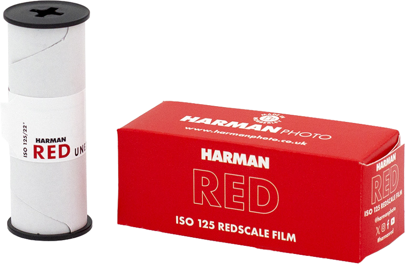 Film foto - Film foto Harman Red, ISO 125, 120, 36 Expuneri