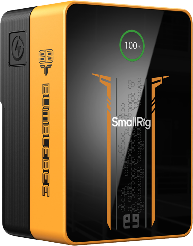 Echipamente de studio - Baterie V-Mount SmallRig 5527 VB99 Pro mini (BumbleBee Edition)