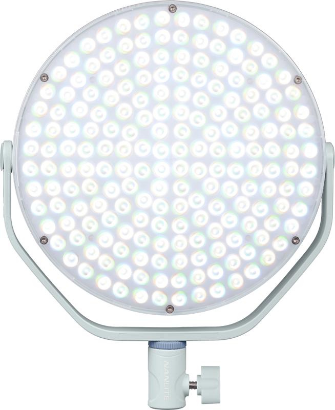 Lampi LED pentru studio - Panou LED rotund Nanlite Miro 60c, Bleu