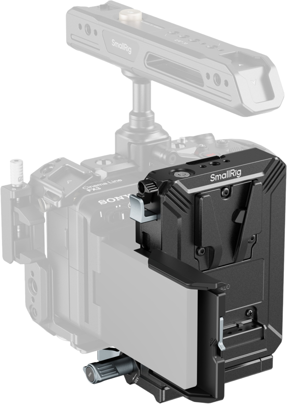 Echipamente de studio - Kit adaptor montura baterie V-Mount SmallRig 5227