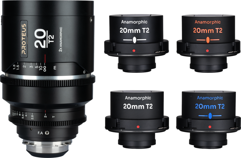 TV, Audio-Video & Foto - Obiectiv cinematic Laowa Proteus Flex 2X Anamorphic 20mm T2, Monutra Arri PL/Canon EF